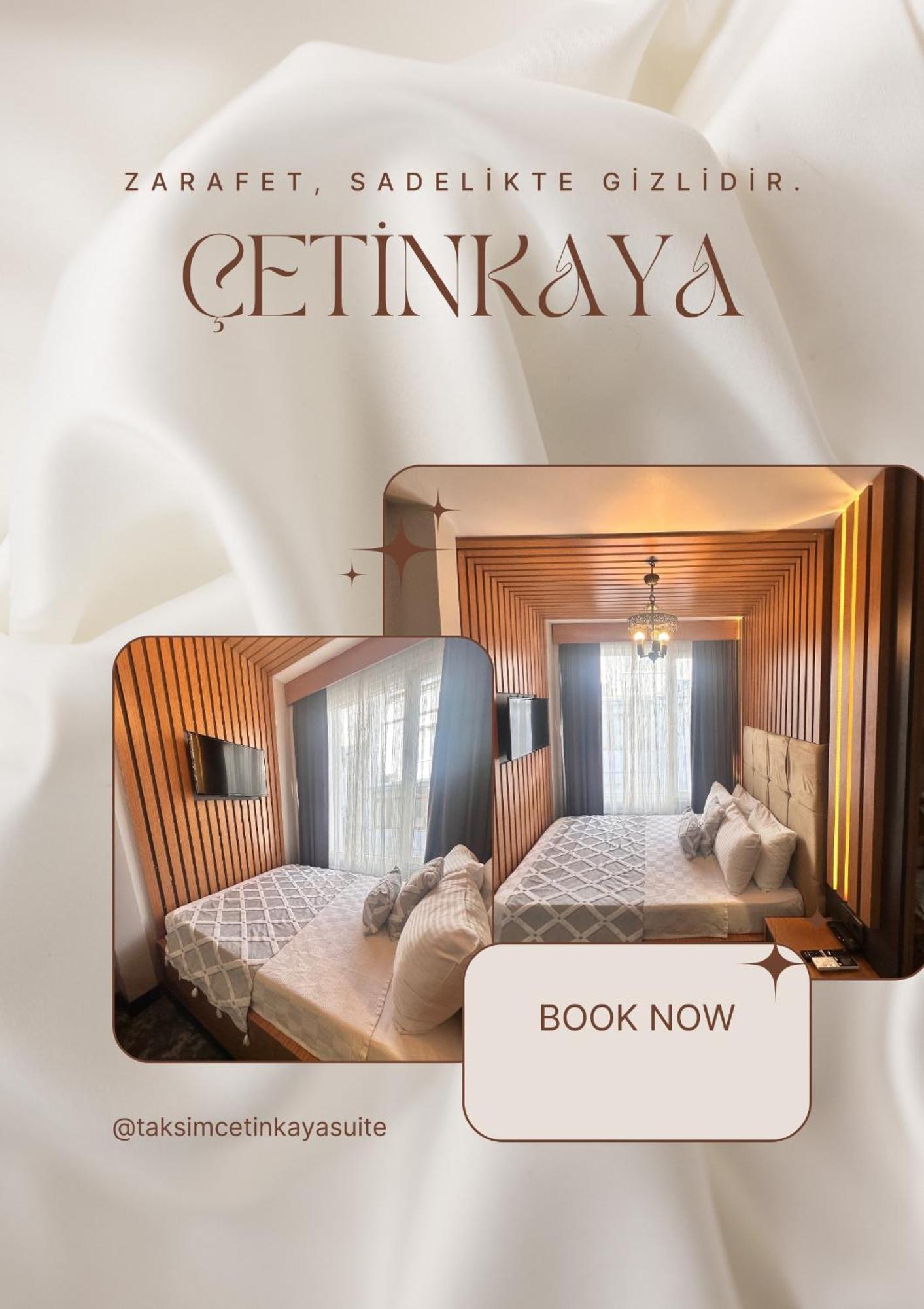 Taksim Cetinkaya Suite Стамбул Екстер'єр фото